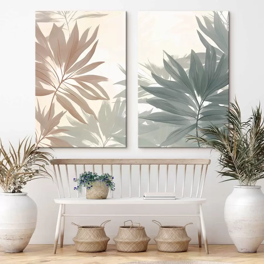 carta da parati Foglie tropicali nr. m01060