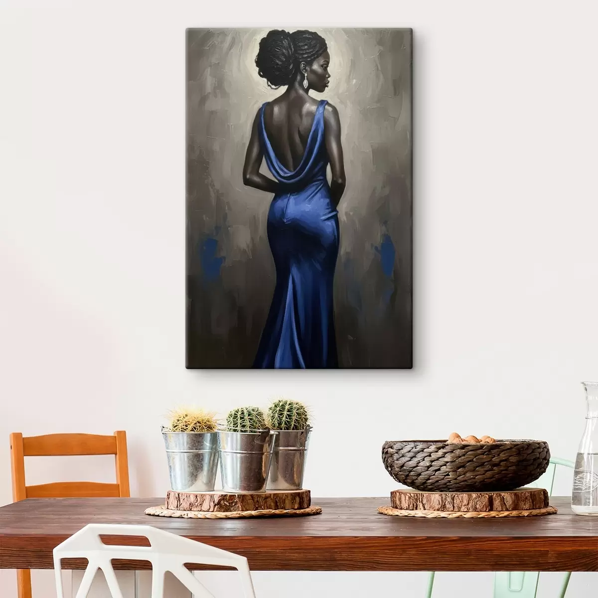 carta da parati Ragazza vestita nr. s46856