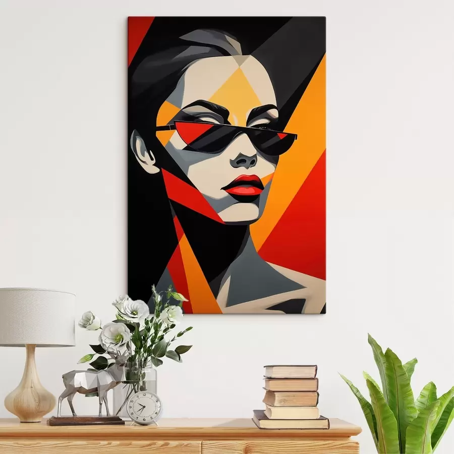 carta da parati Ritratto astratto nr. s46864