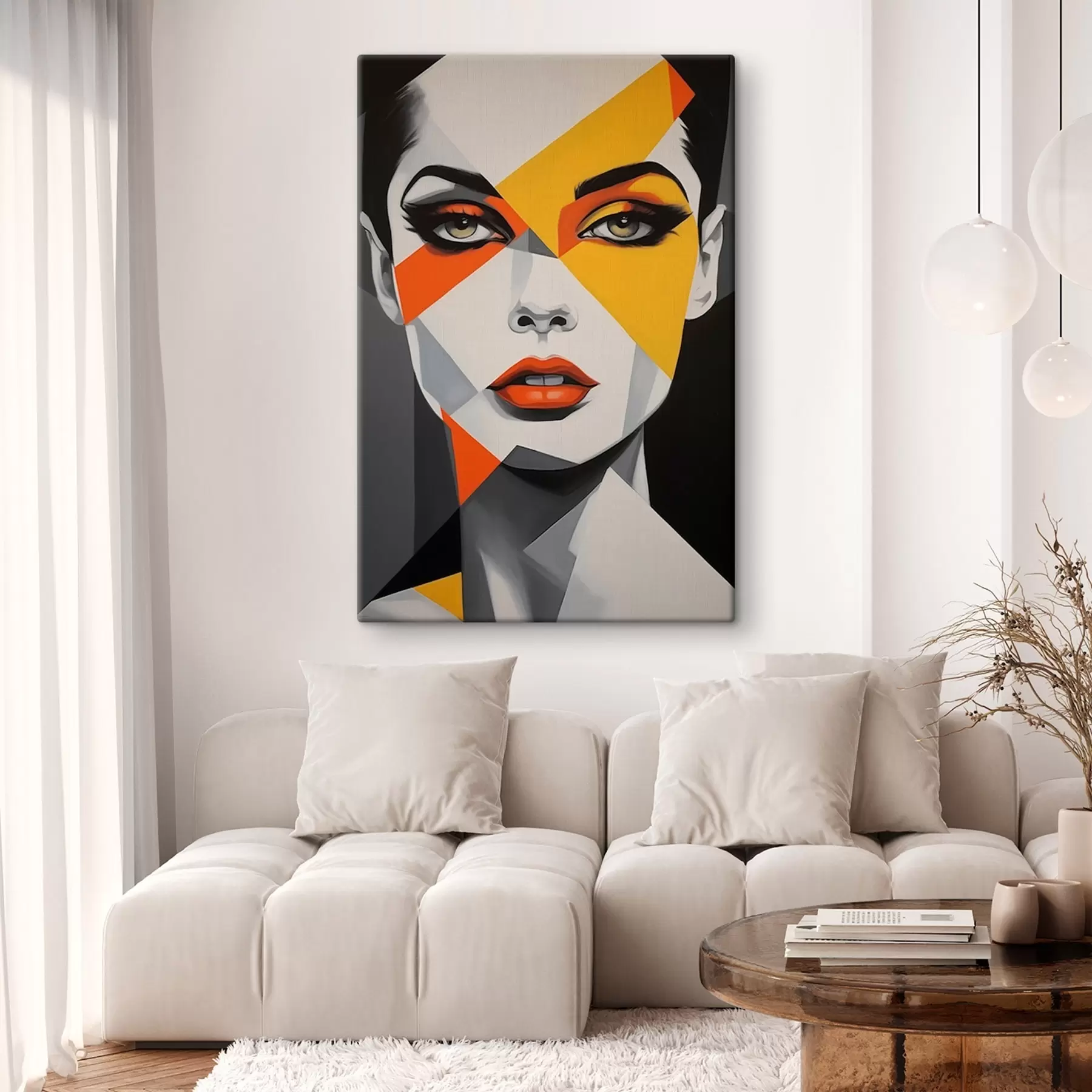 carta da parati Ritratto astratto nr. s46865