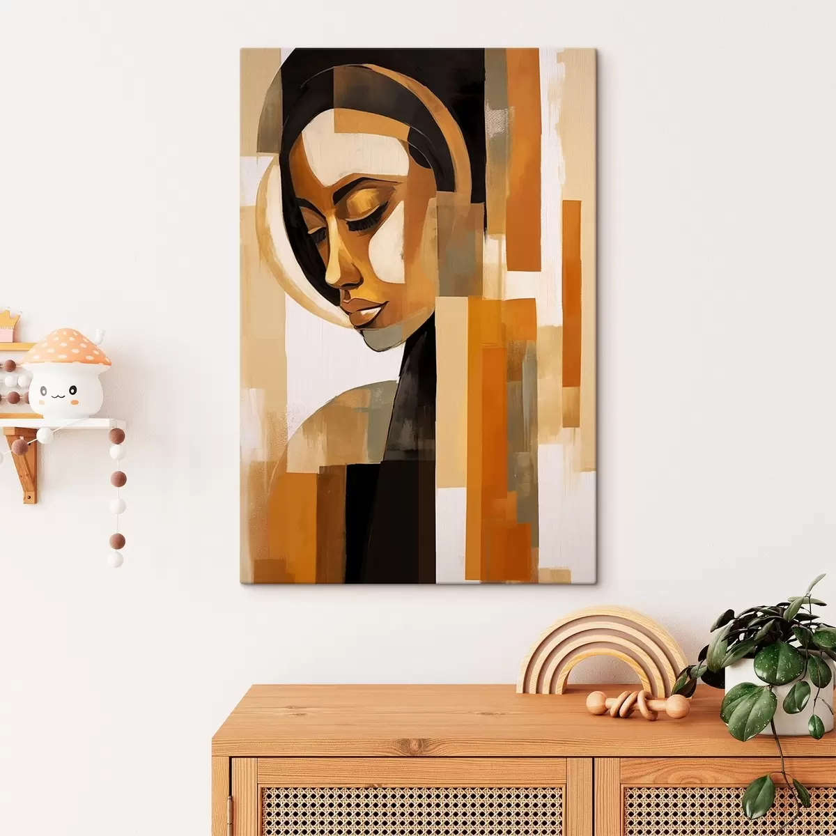 carta da parati Ritratto astratto nr. s46867