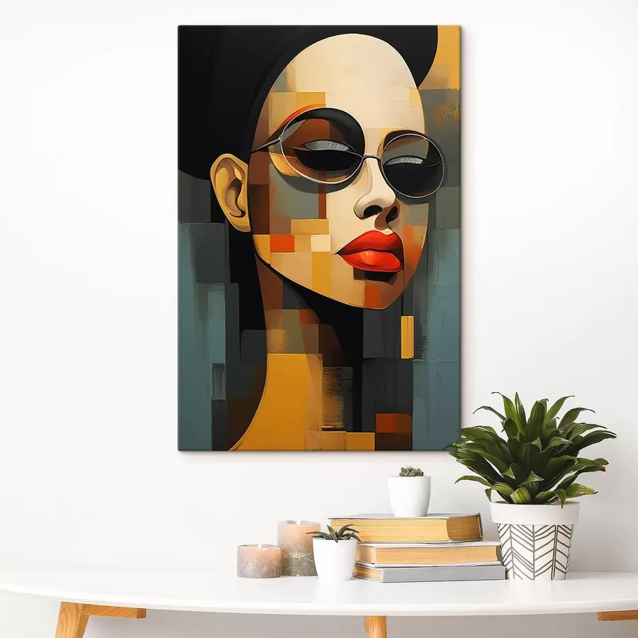 carta da parati Ritratto astratto nr. s46868