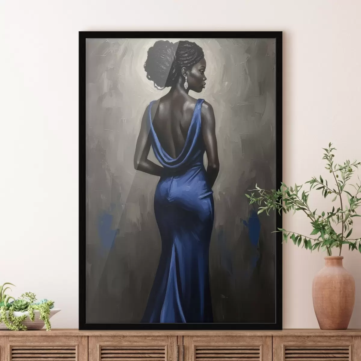 Poster Ragazza vestita f46856