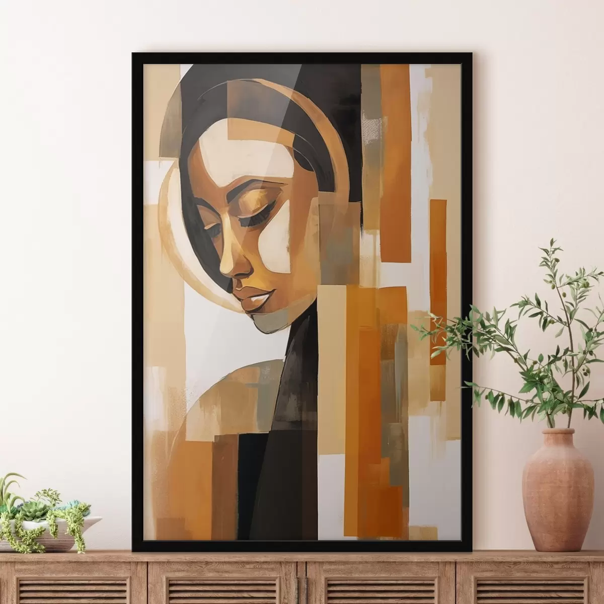 Poster Ritratto astratto f46867