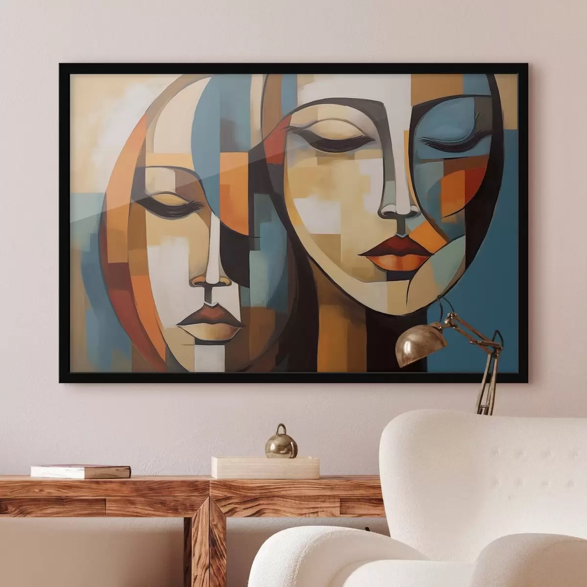 Poster Ritratto astratto f46869