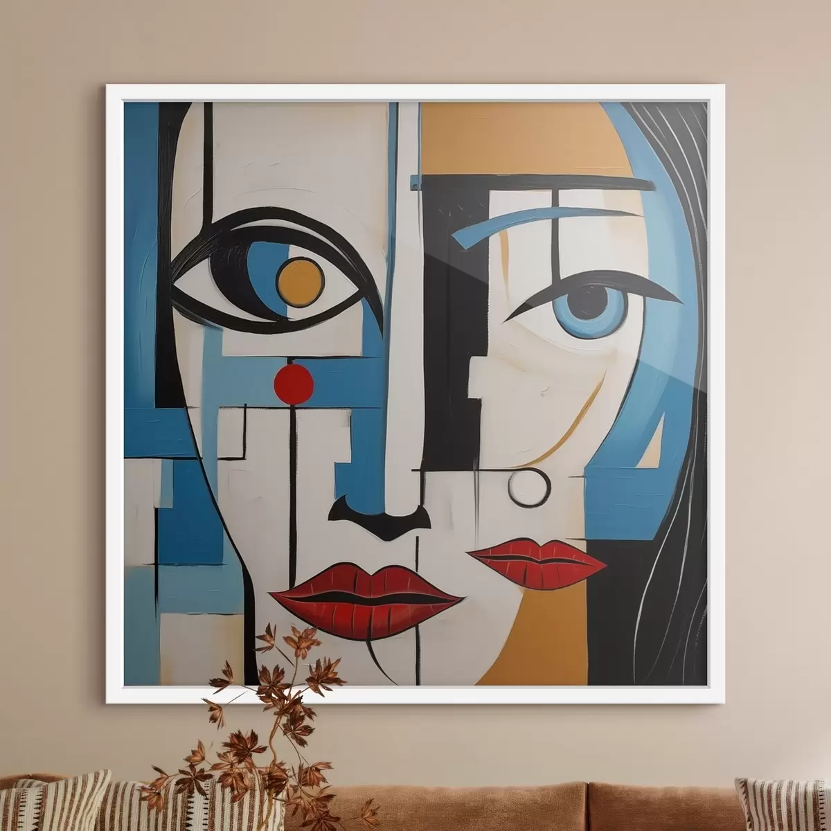 Poster Ritratto astratto f46870