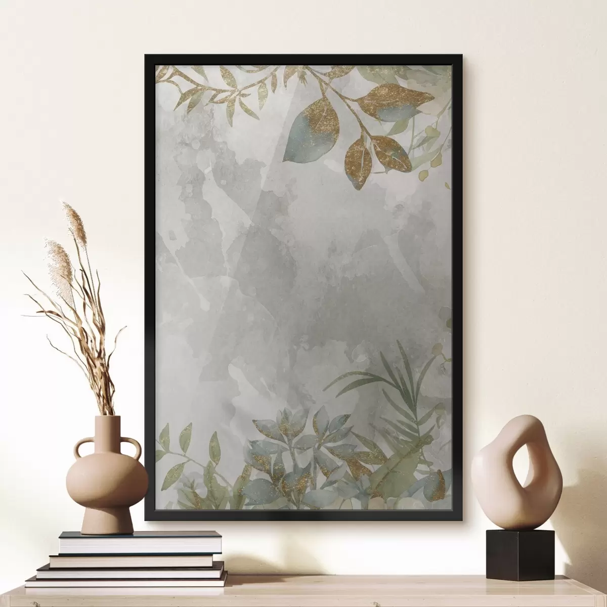 Poster Piante su sfondo chiaro f46894