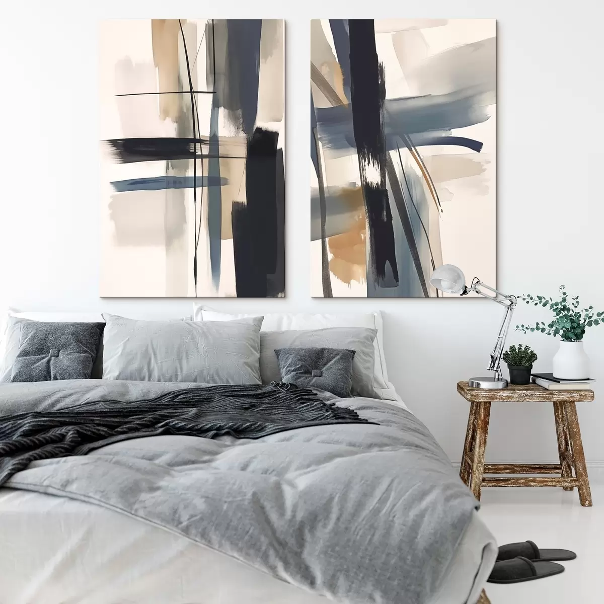 carta da parati Imitazione astratta della pennellata nr. m01076