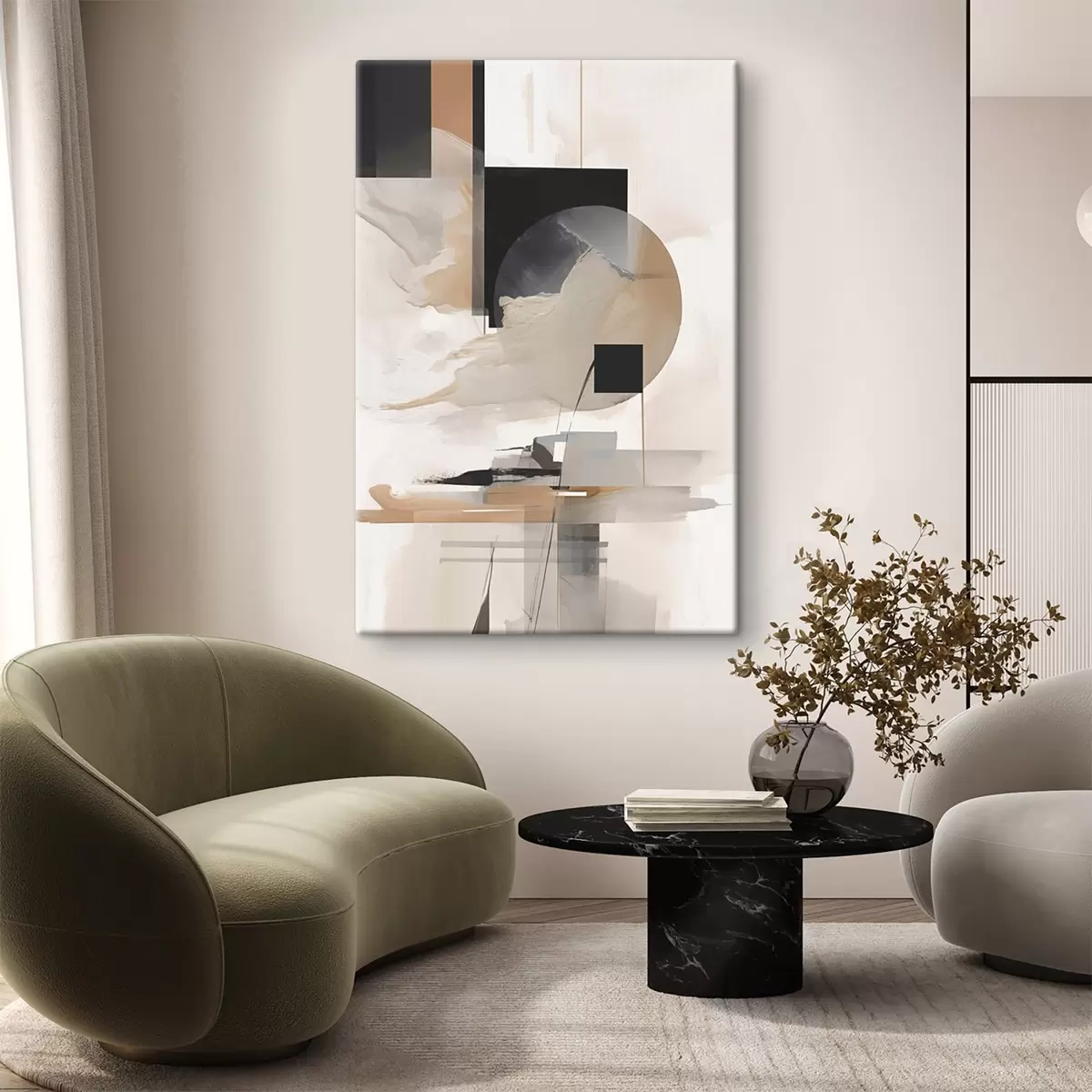 carta da parati Astrazione contemporanea nr. s46909