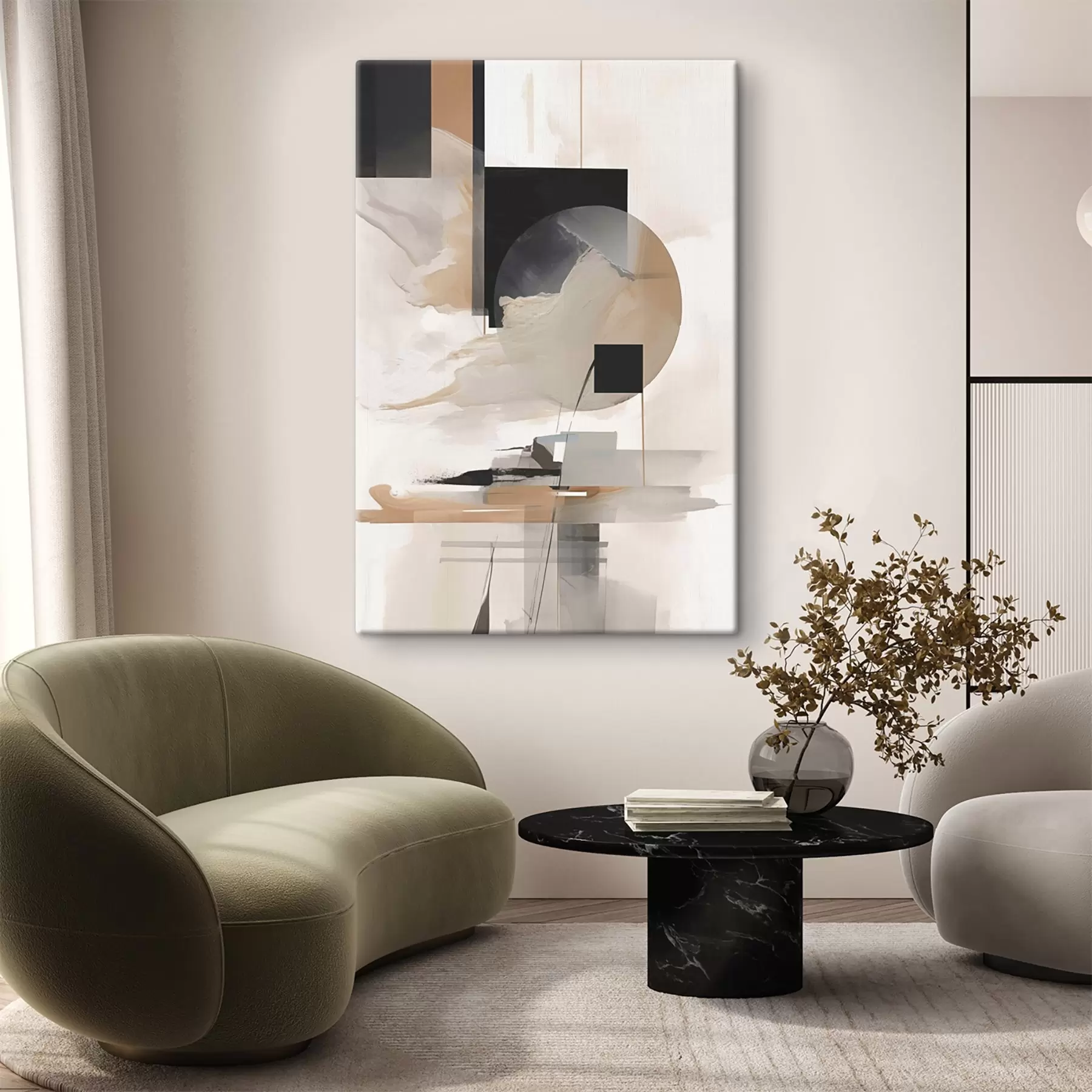 carta da parati Astrazione contemporanea nr. s46909