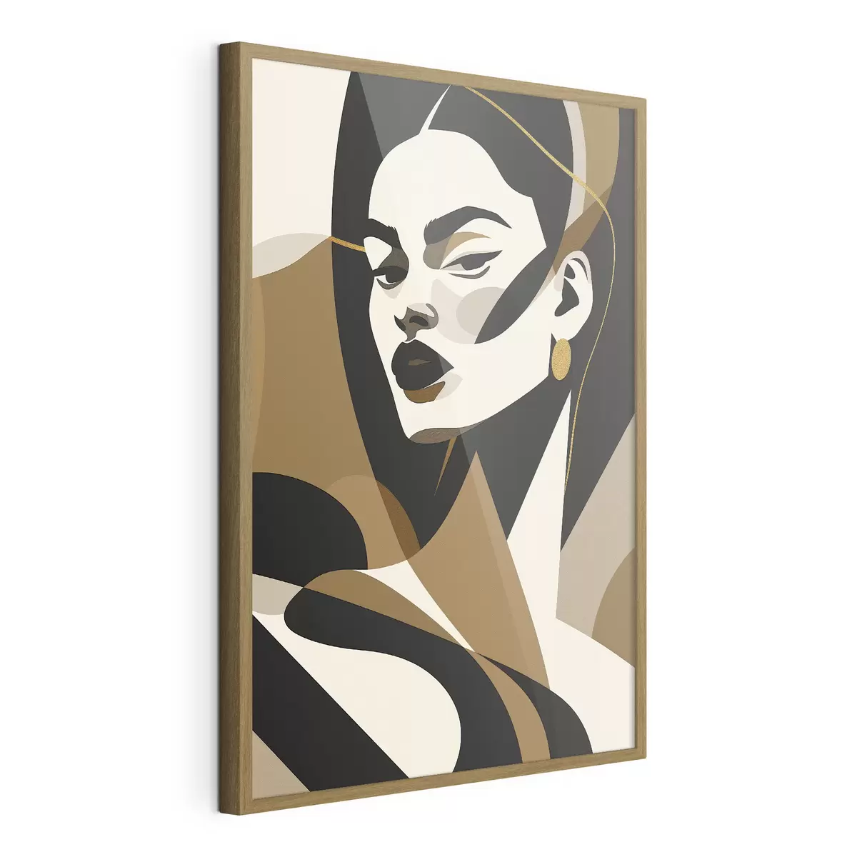 Poster Ritratto astratto di donna f46905