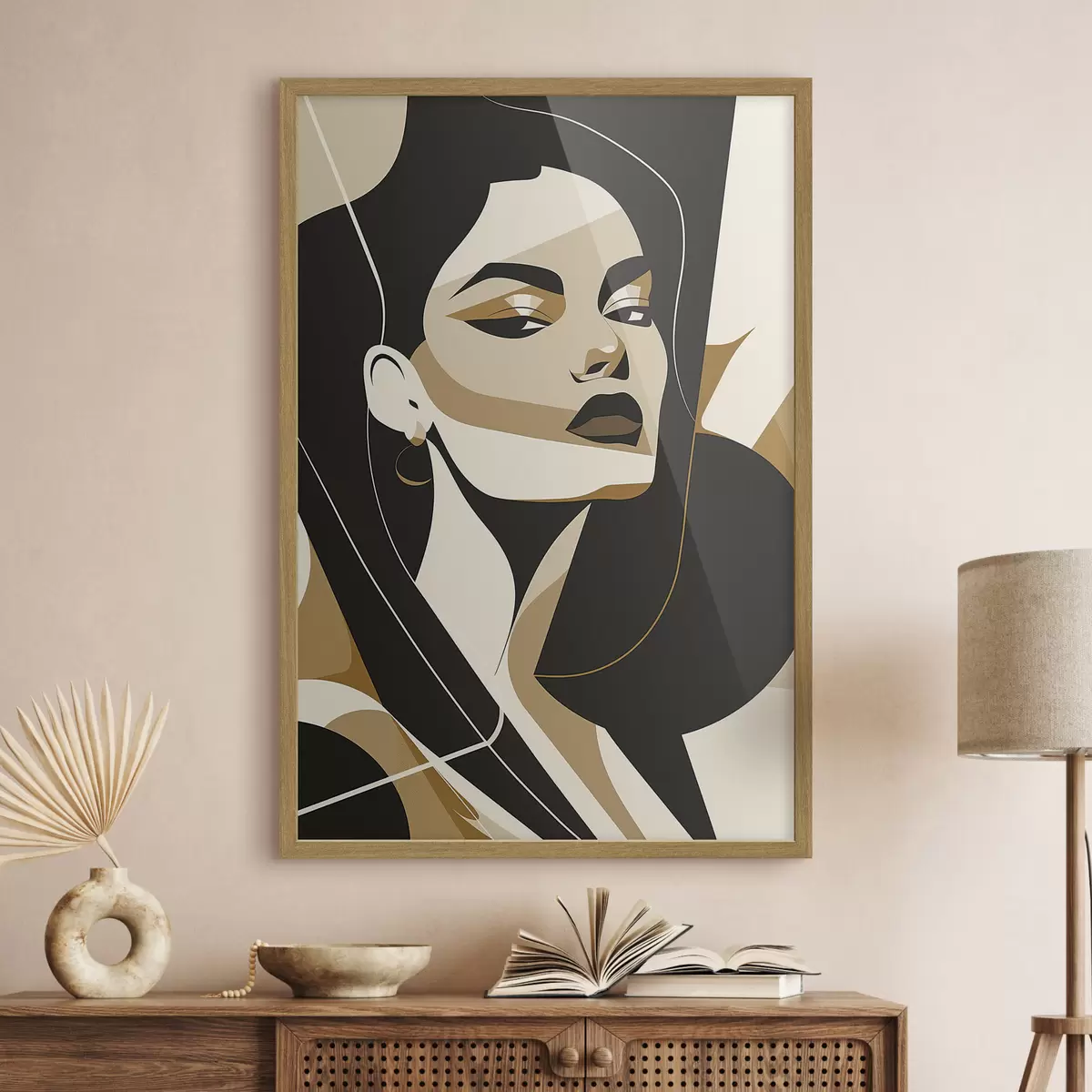 Poster Ritratto astratto di donna f46906