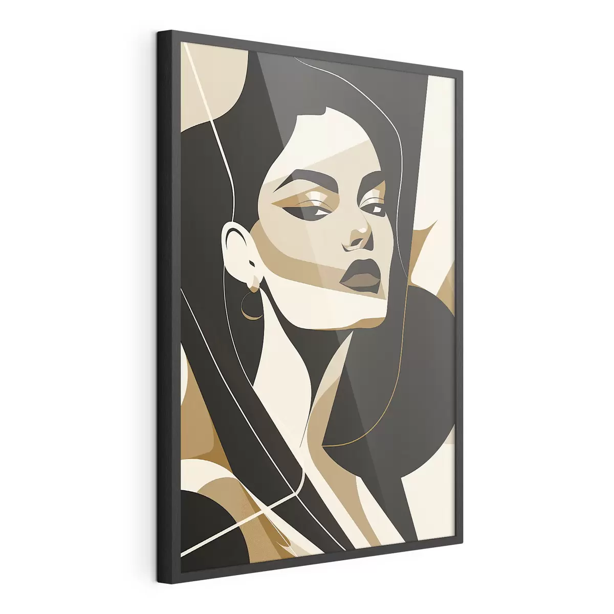 Poster Ritratto astratto di donna f46906