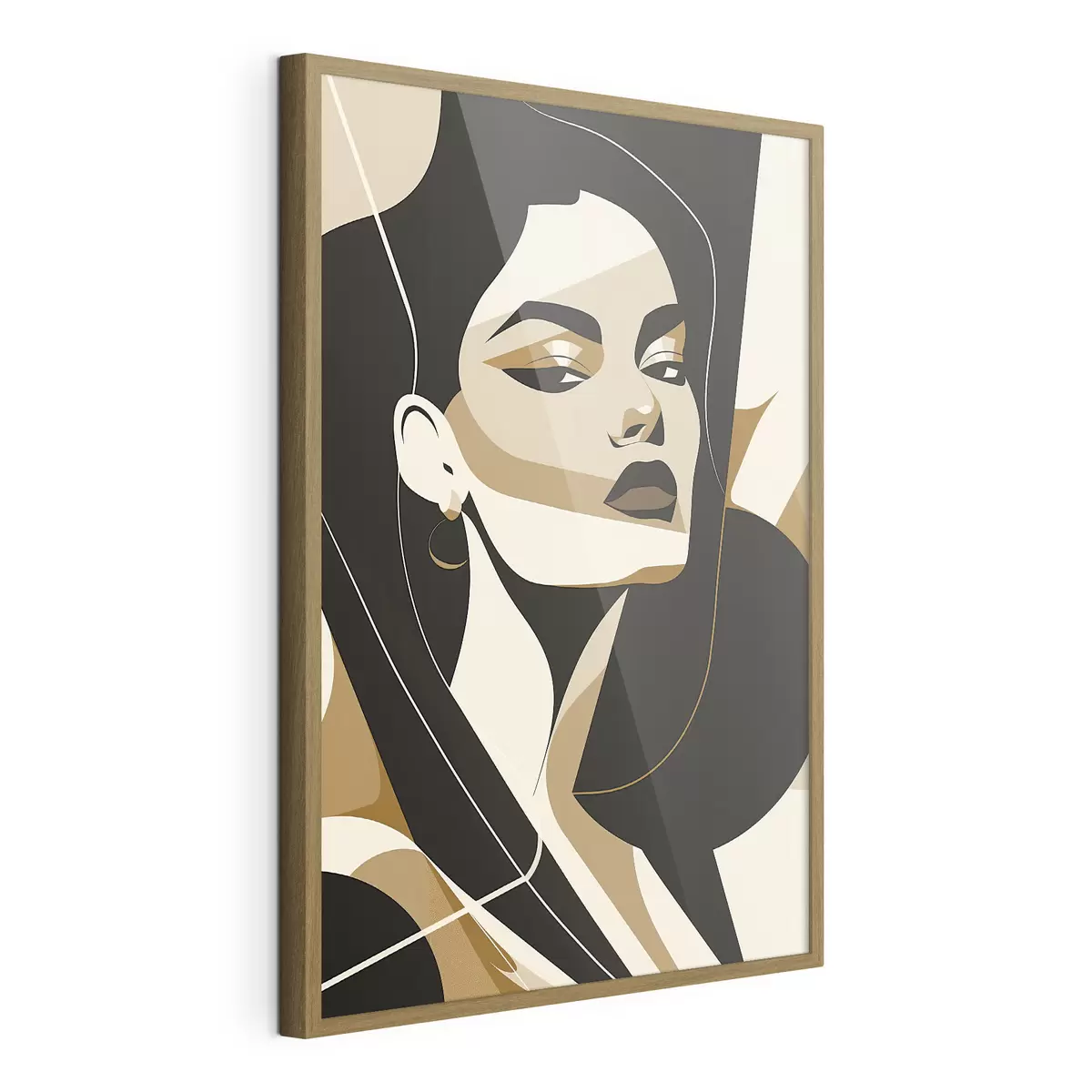 Poster Ritratto astratto di donna f46906