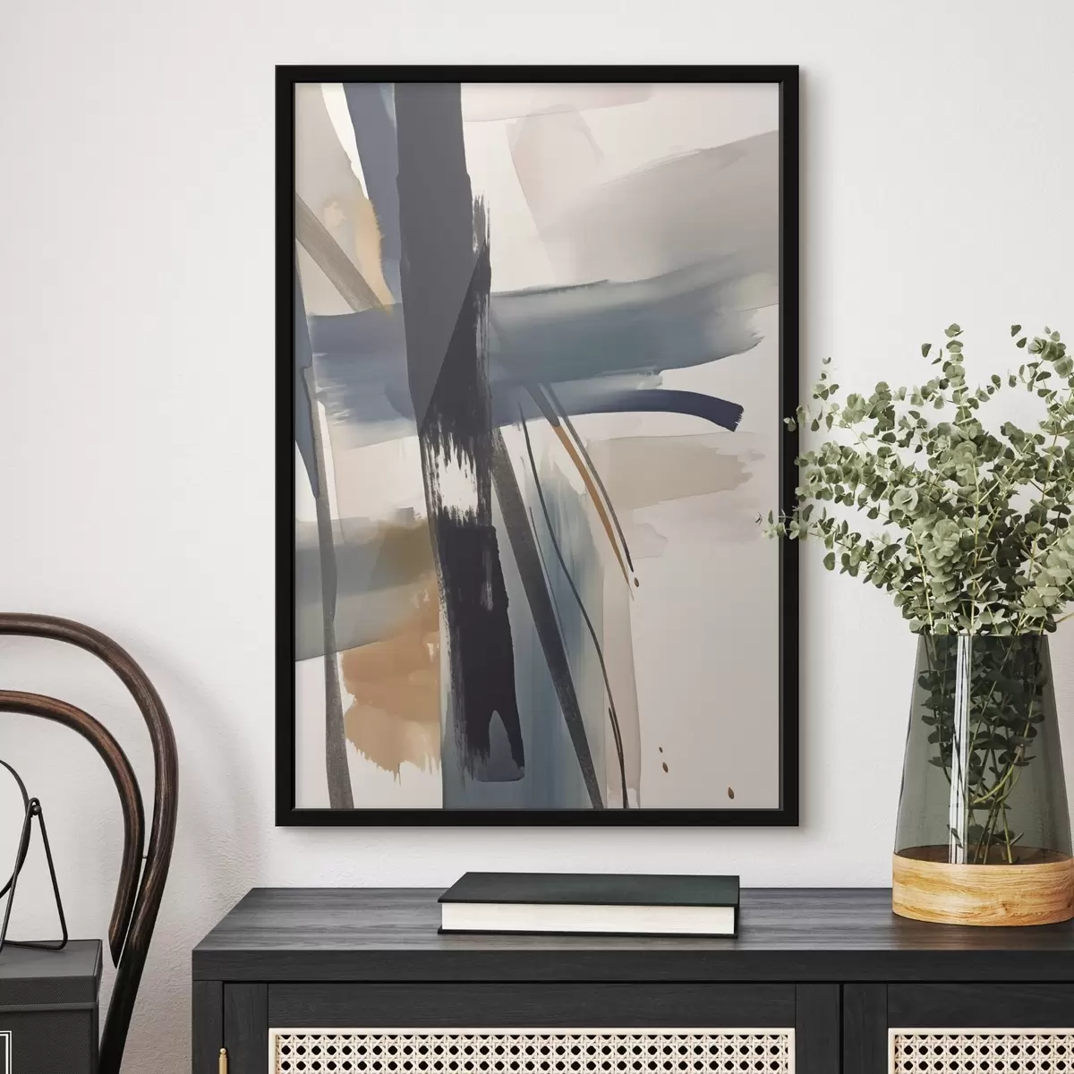 Poster Imitazione astratta della pennellata f46908