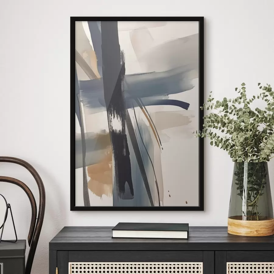 carta da parati Imitazione astratta della pennellata nr. f46908