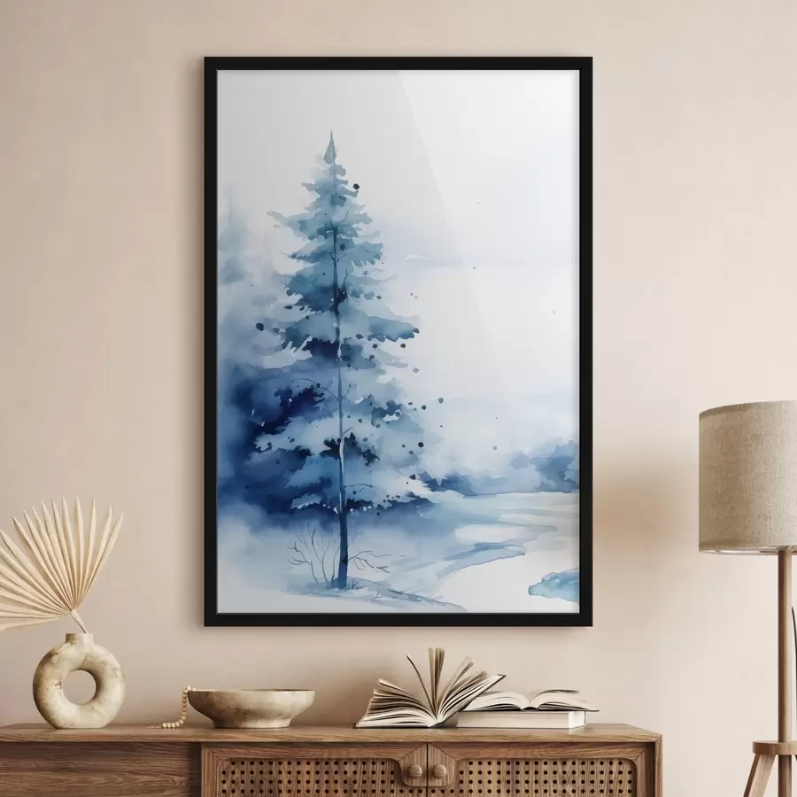 carta da parati Abete nella foresta nr. f46966