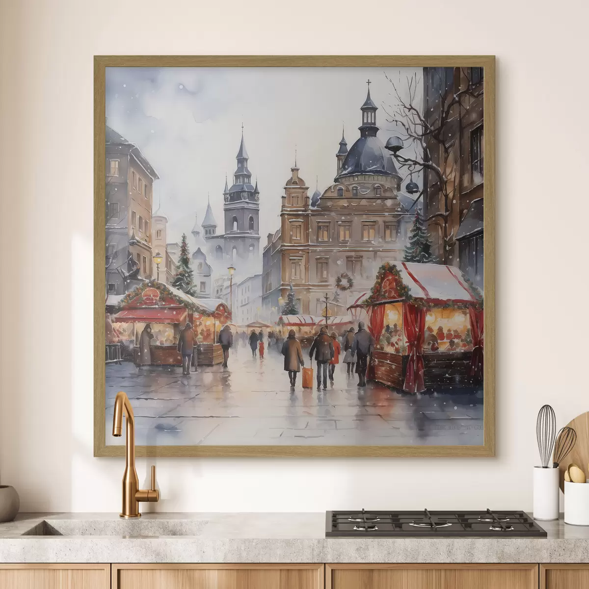 Poster Praga d'inverno f46968