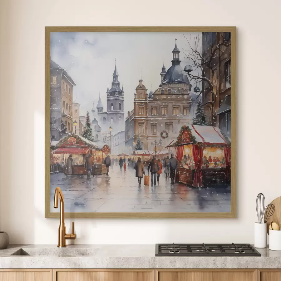 carta da parati Praga d'inverno nr. f46968
