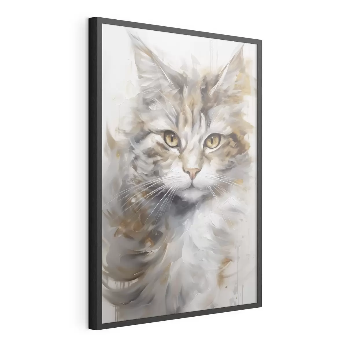 Poster Dipinto che imita un gatto f46833