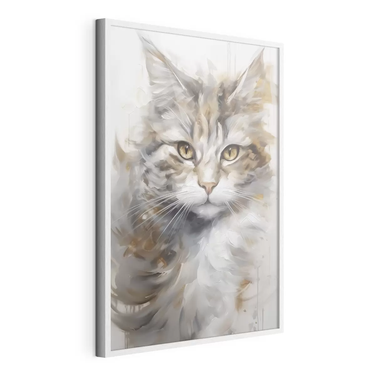 Poster Dipinto che imita un gatto f46833