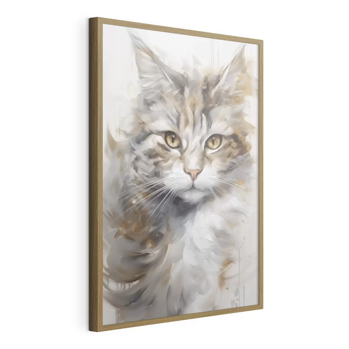 Poster Dipinto che imita un gatto f46833
