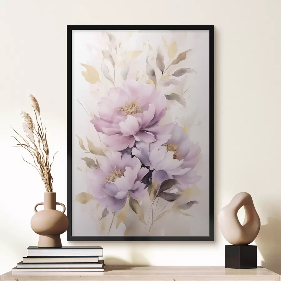 carta da parati Bouquet imitazione di un dipinto nr. f46915