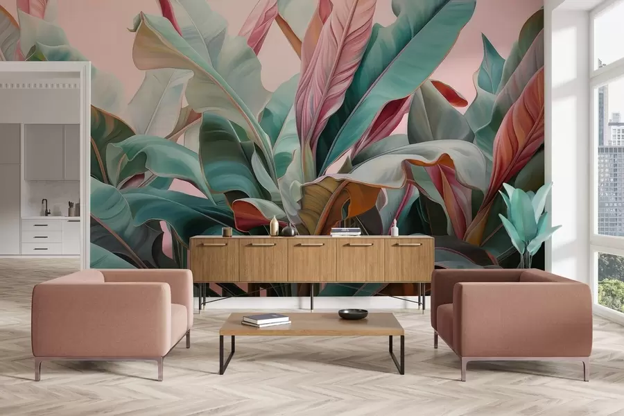 Carta da parati nature Armonia botanica 