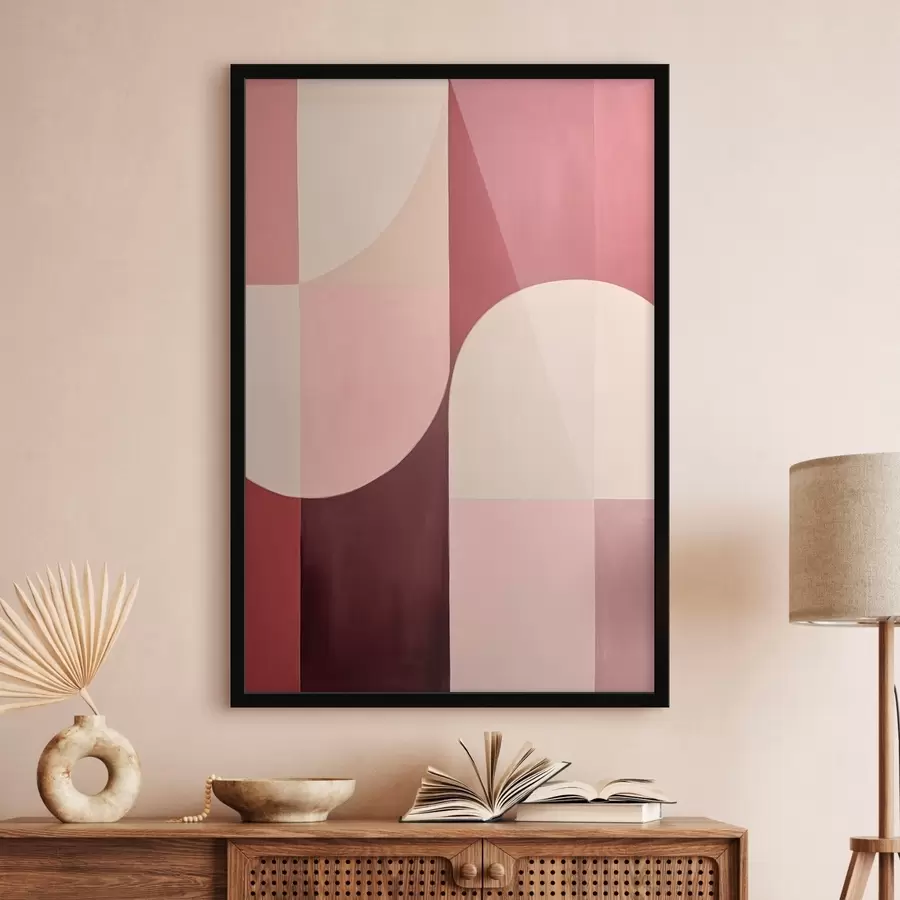 carta da parati Composizione di forme fluide nr. f46990