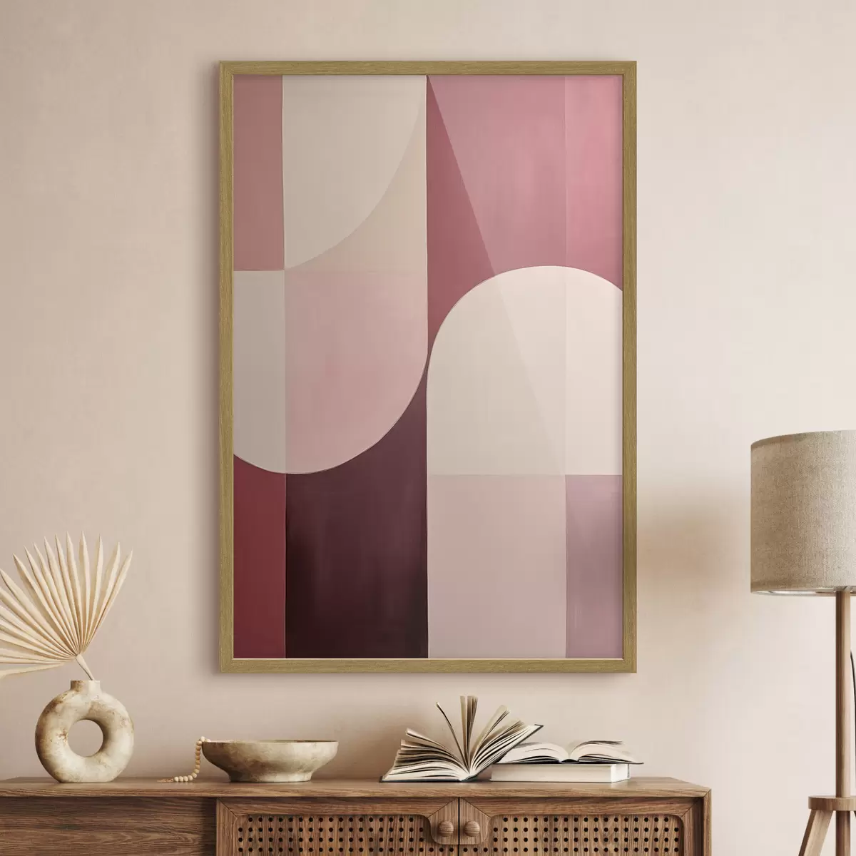 Poster Composizione di forme fluide f46990