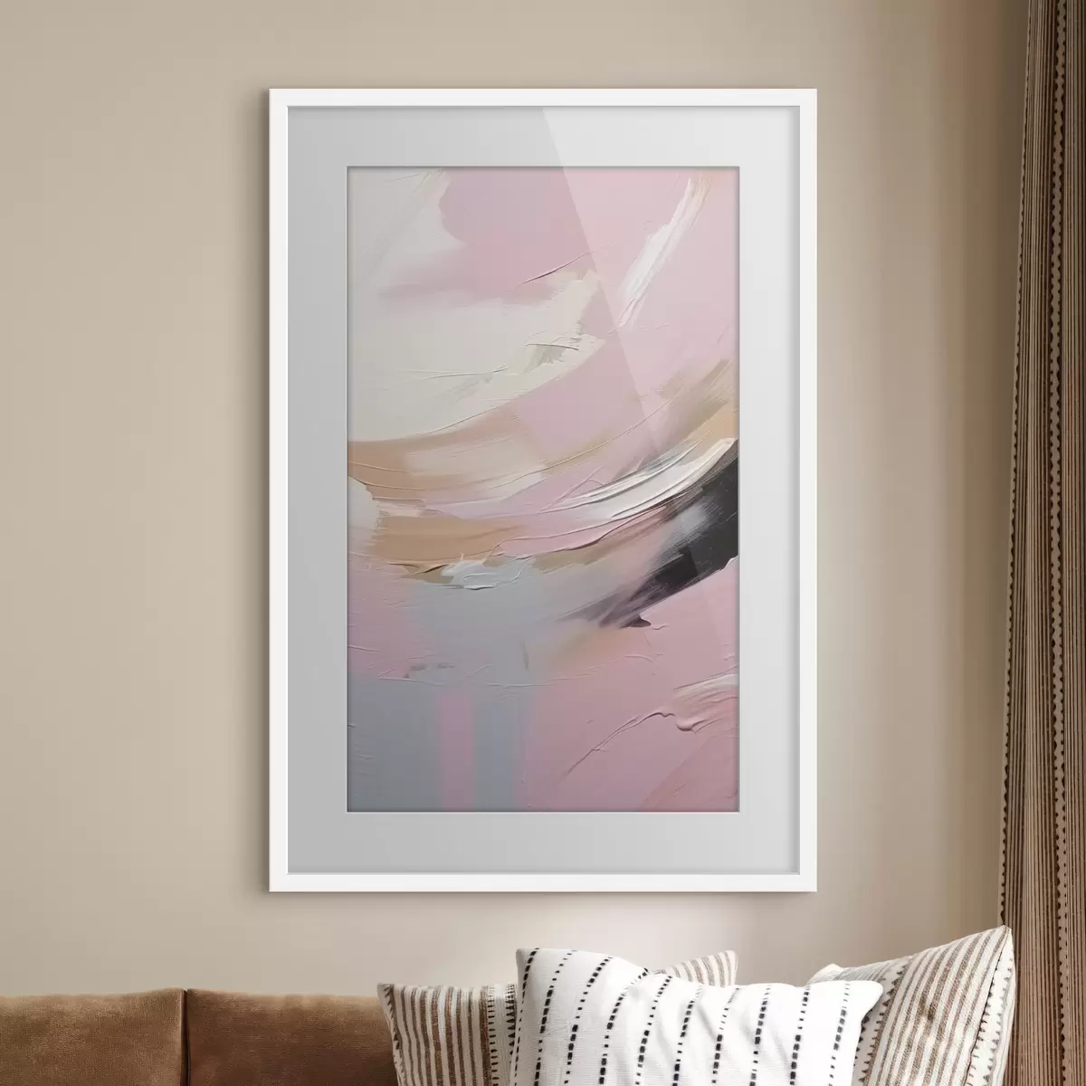 Poster Pennellate astratte f47003