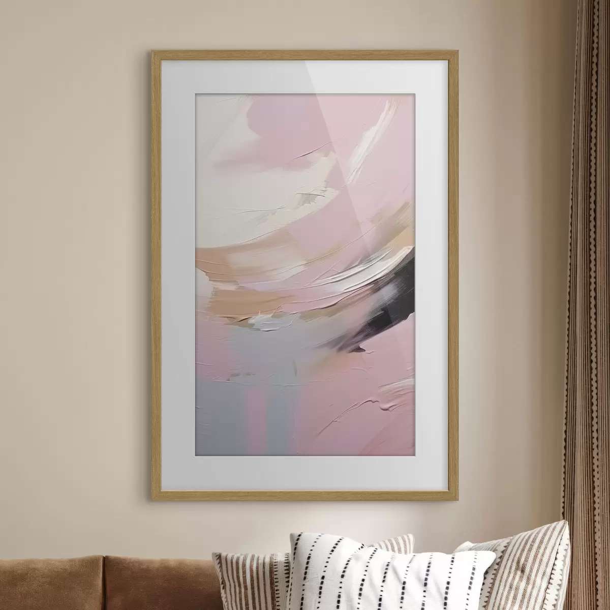 Poster Pennellate astratte f47003
