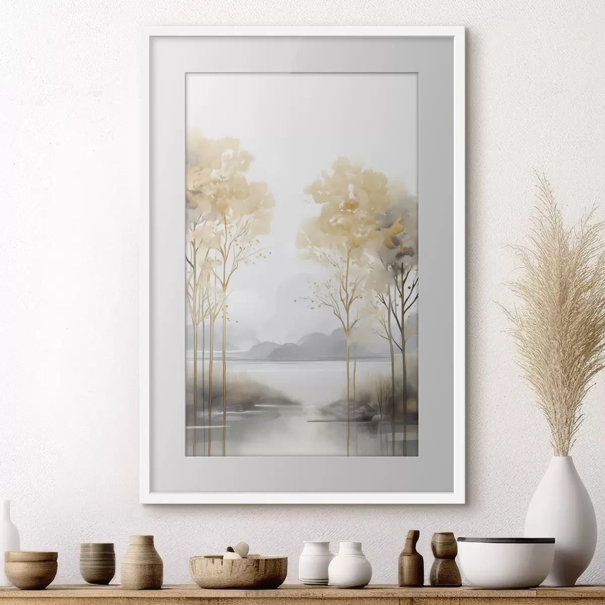 Poster Albero e leggerezza f47015
