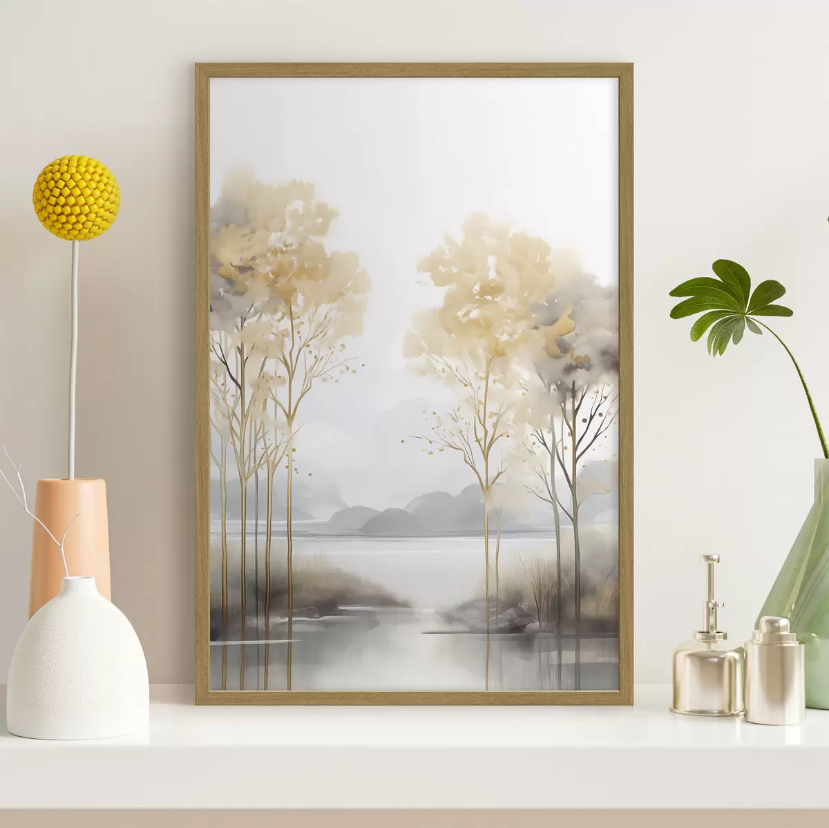 Poster Albero e leggerezza f47015
