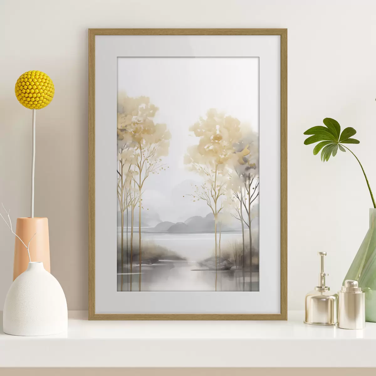 Poster Albero e leggerezza f47015
