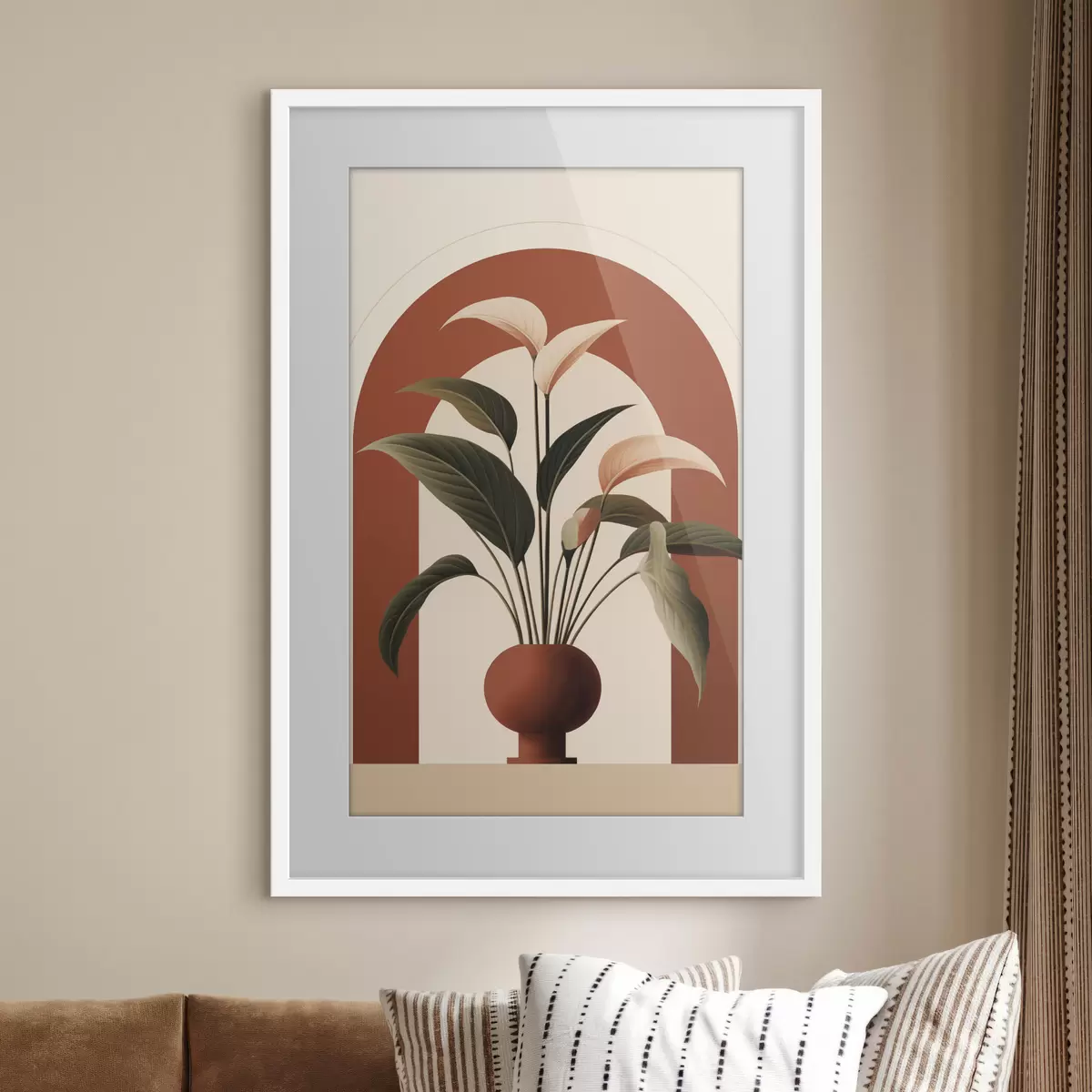Poster Foglie e avventura f47032