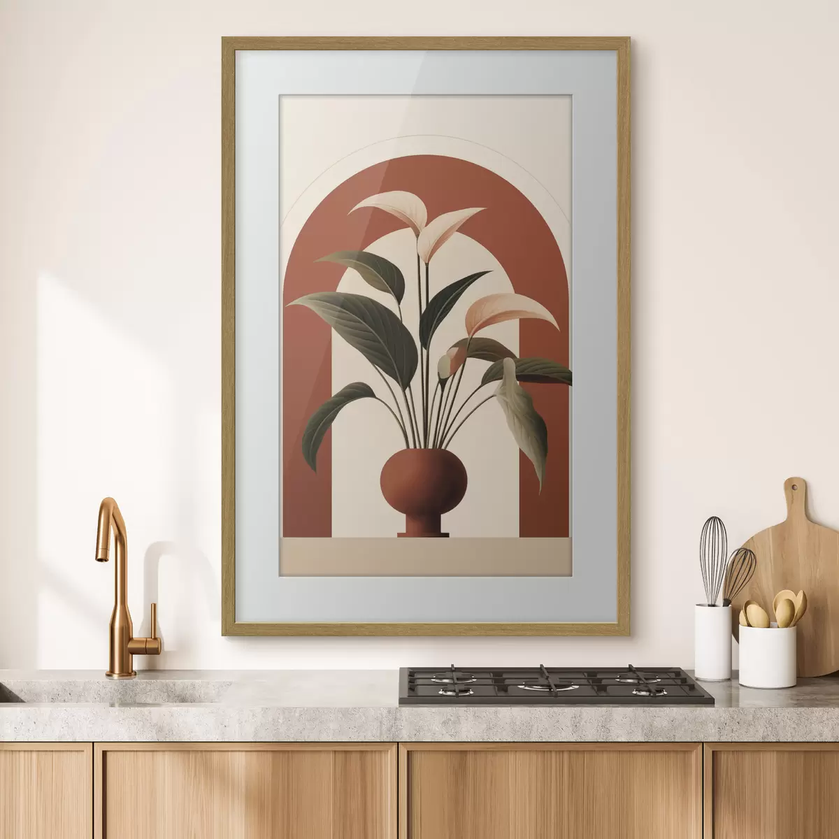 Poster Foglie e avventura f47032