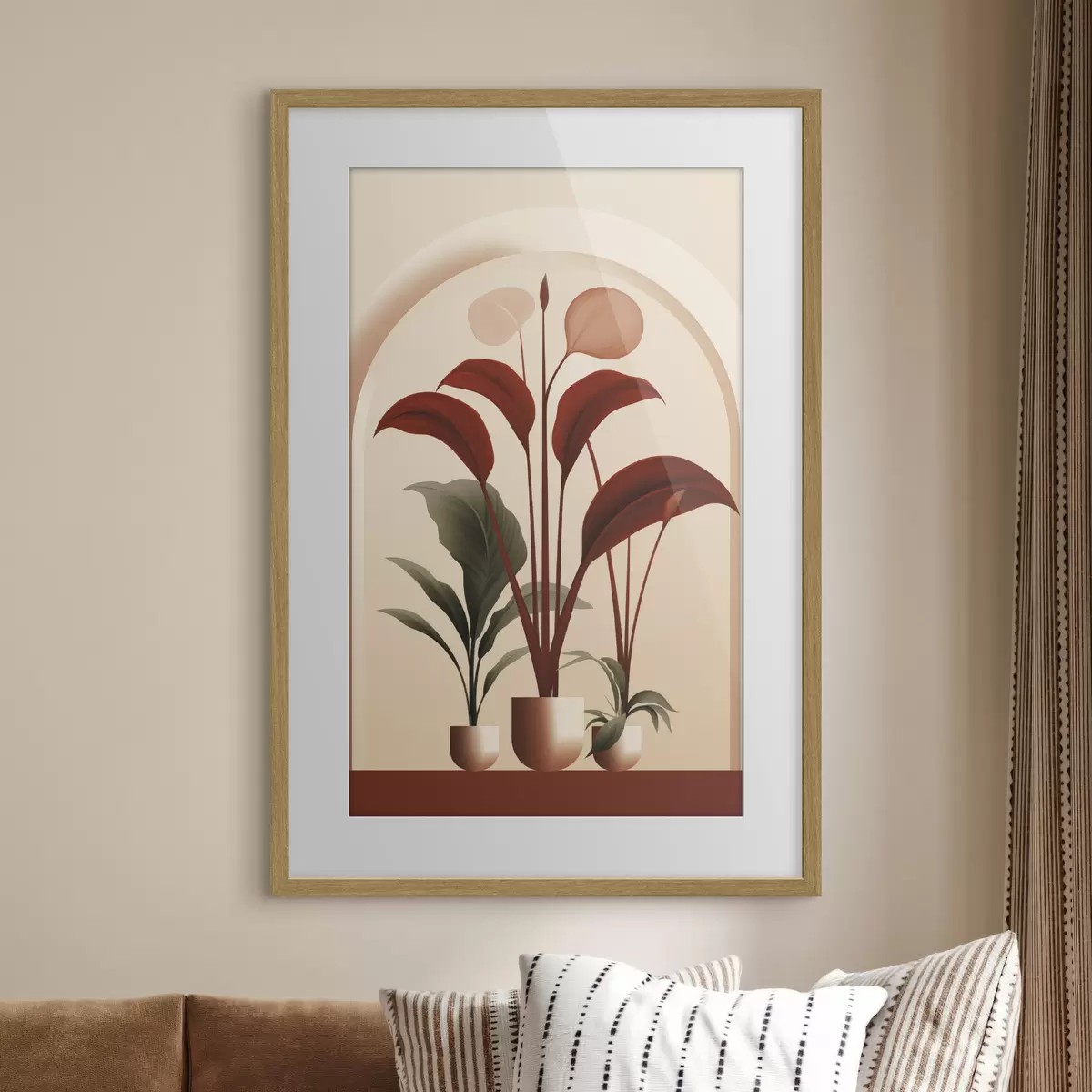 Poster Angolo verde f47033