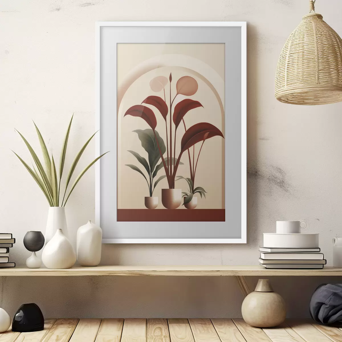 Poster Angolo verde f47033