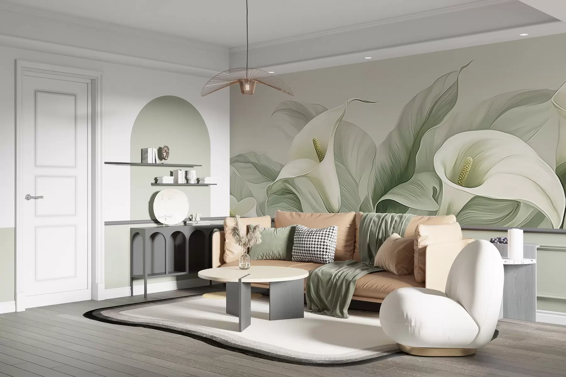 carta da parati Fiori esotici nr. w05028