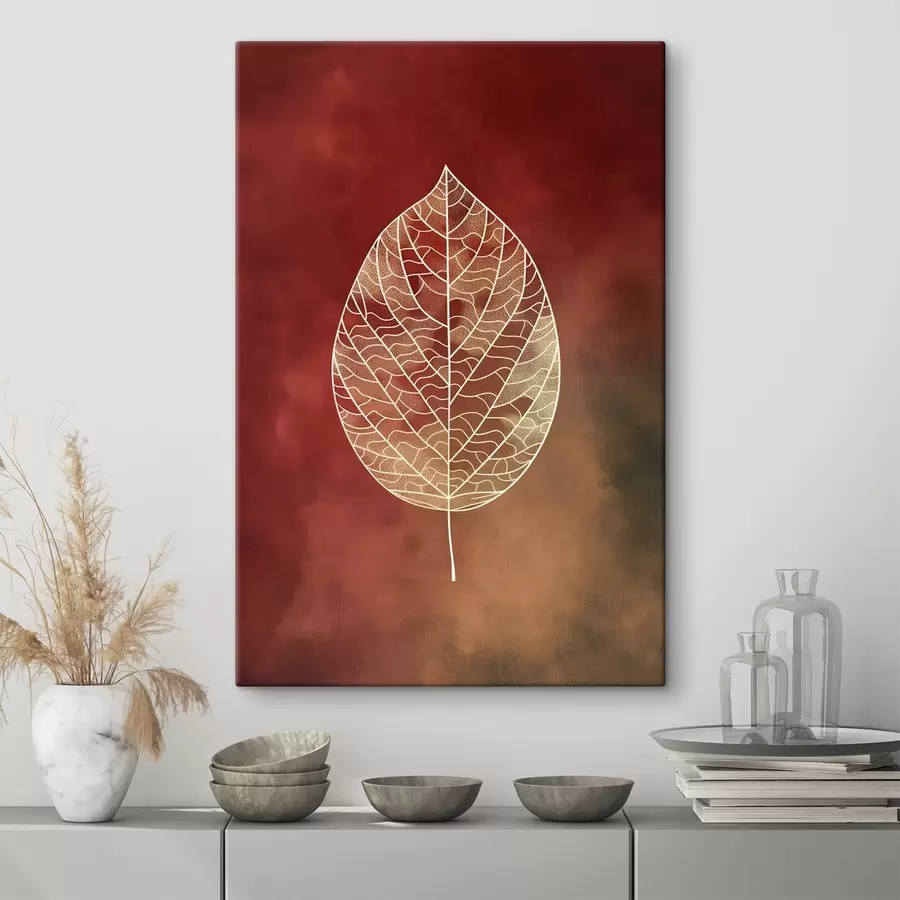 carta da parati Foglie di diversi colori nr. s47052