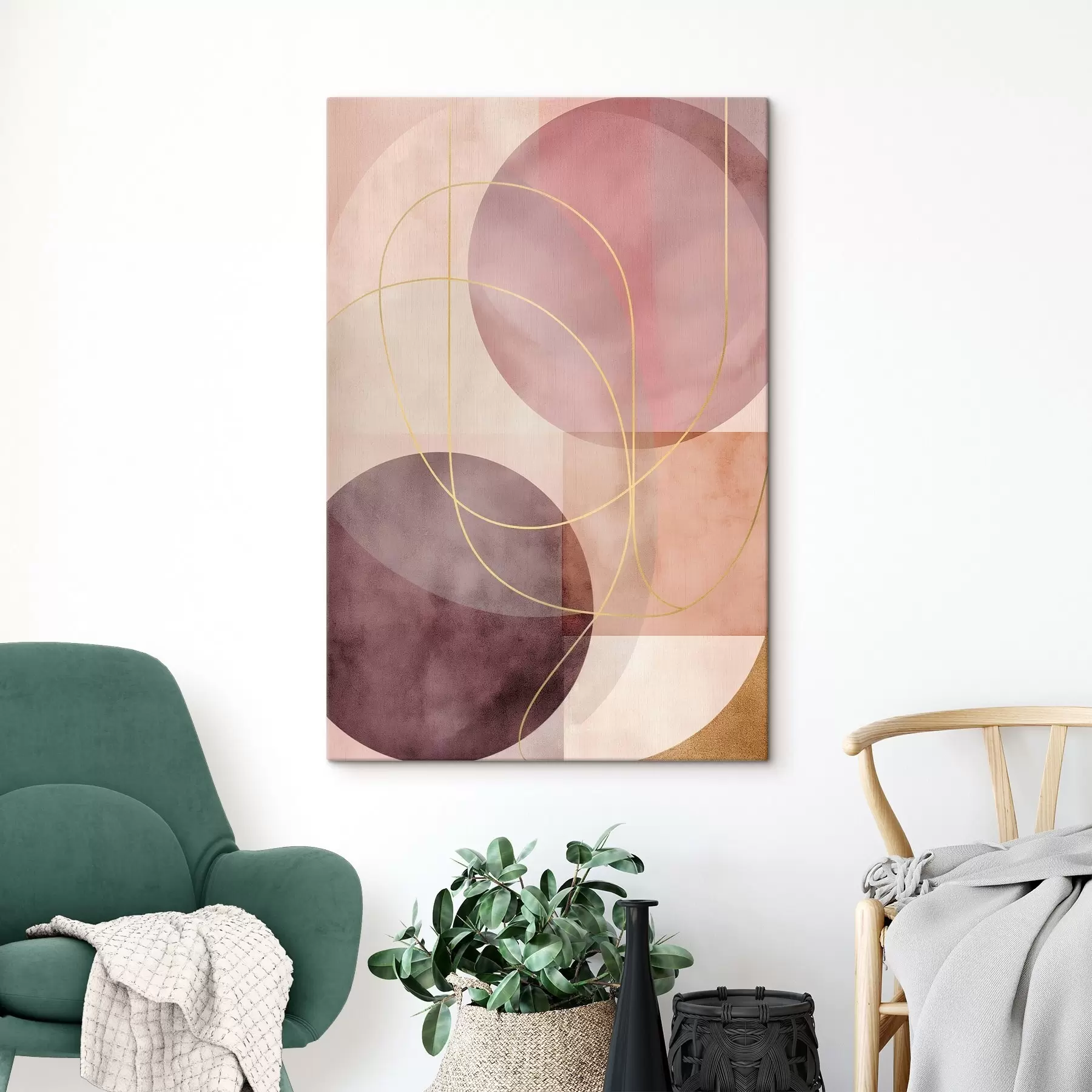 carta da parati Cerchi astratti nr. s47070