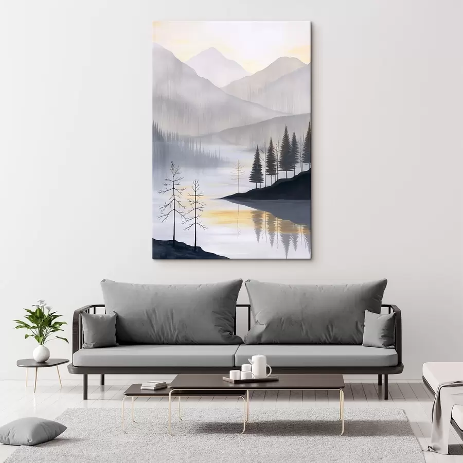 carta da parati Foresta e montagne nr. s47078