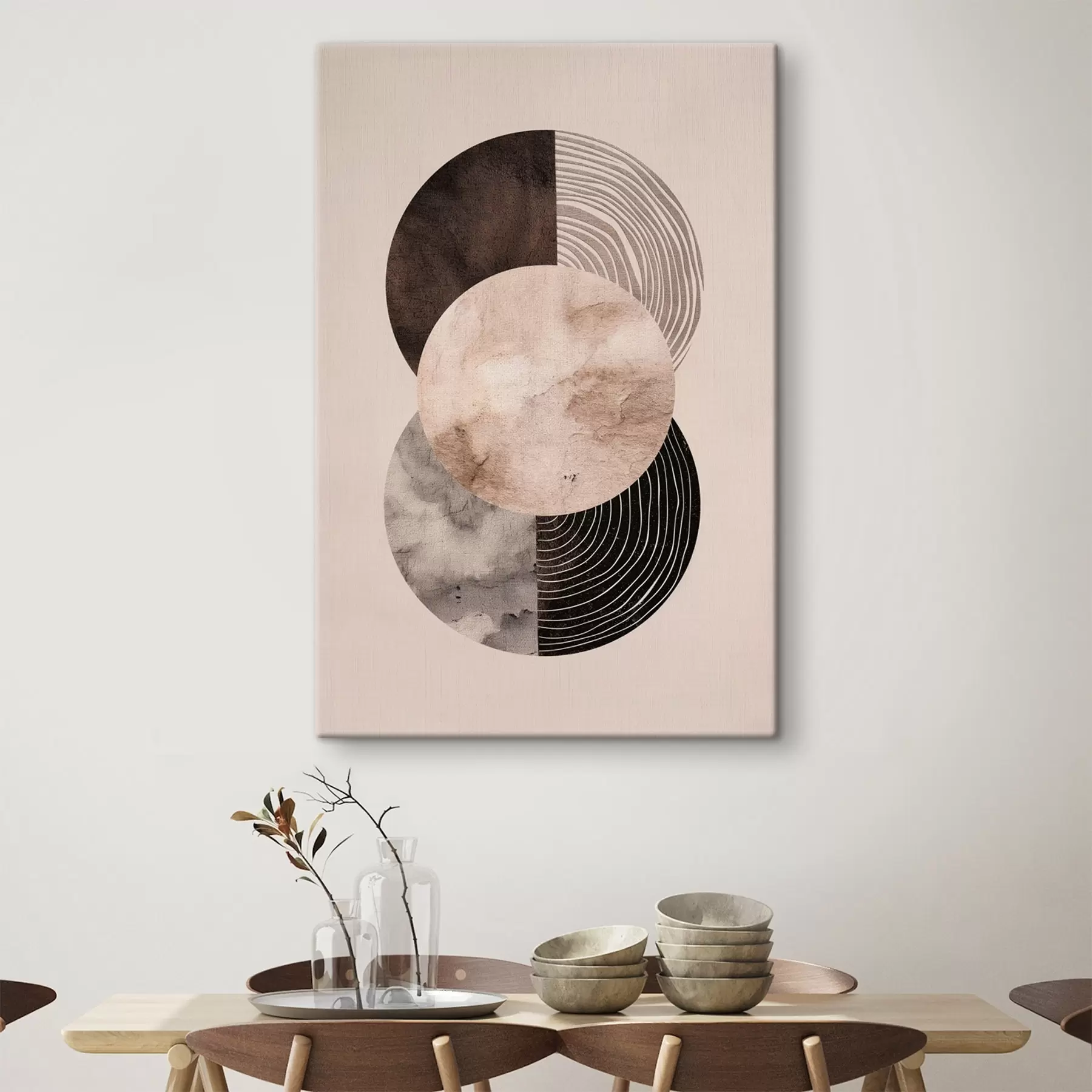 carta da parati Tre cerchi nr. s47081