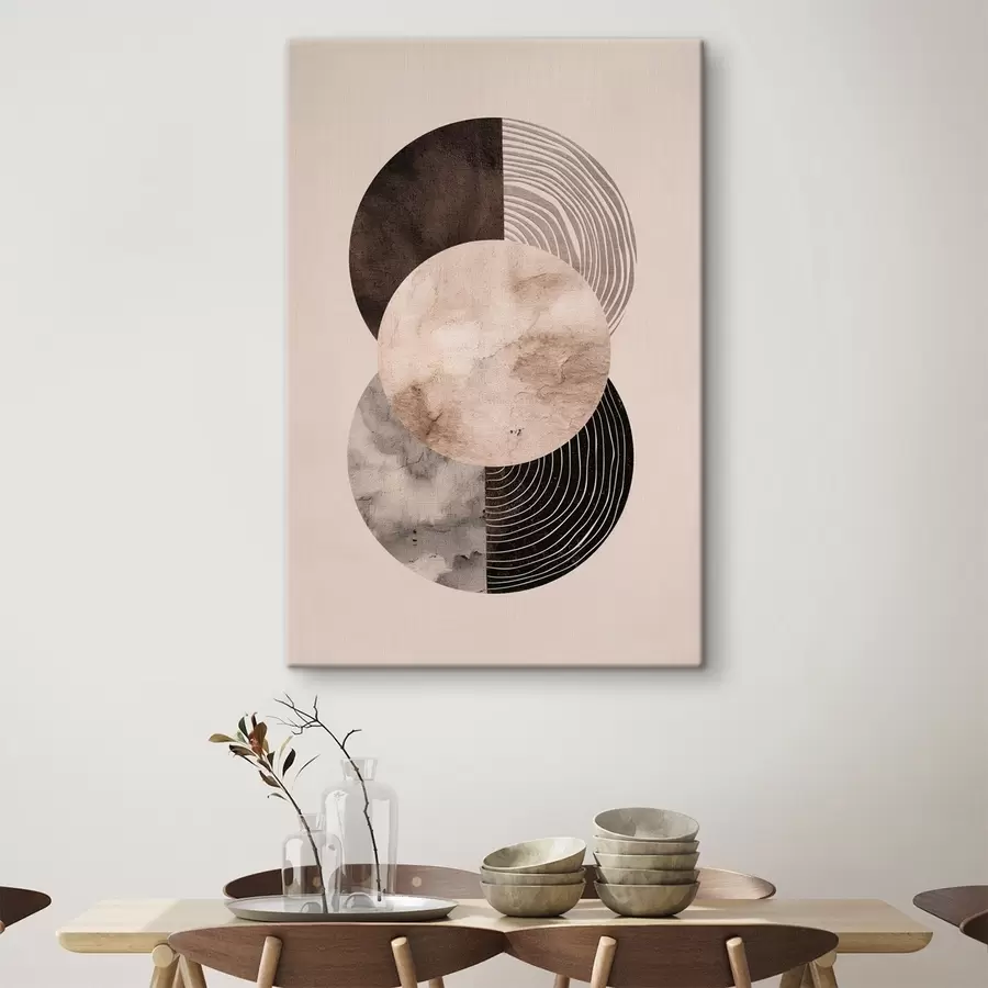 carta da parati Tre cerchi nr. s47081