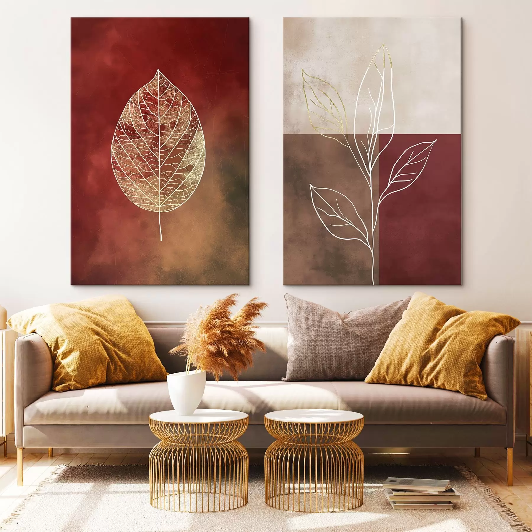 carta da parati Foglie nr. m01140