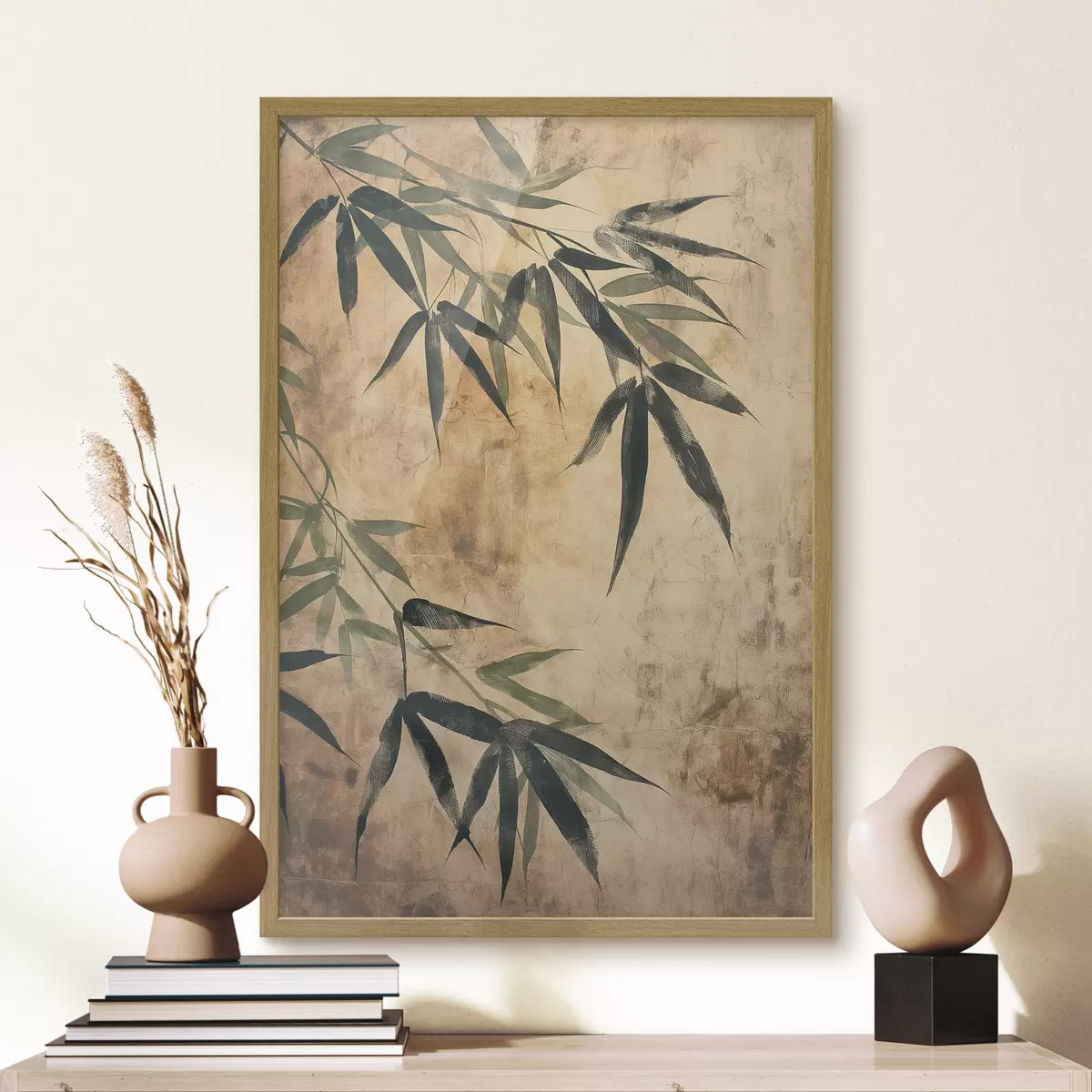 Poster Foglie di bambù f47048