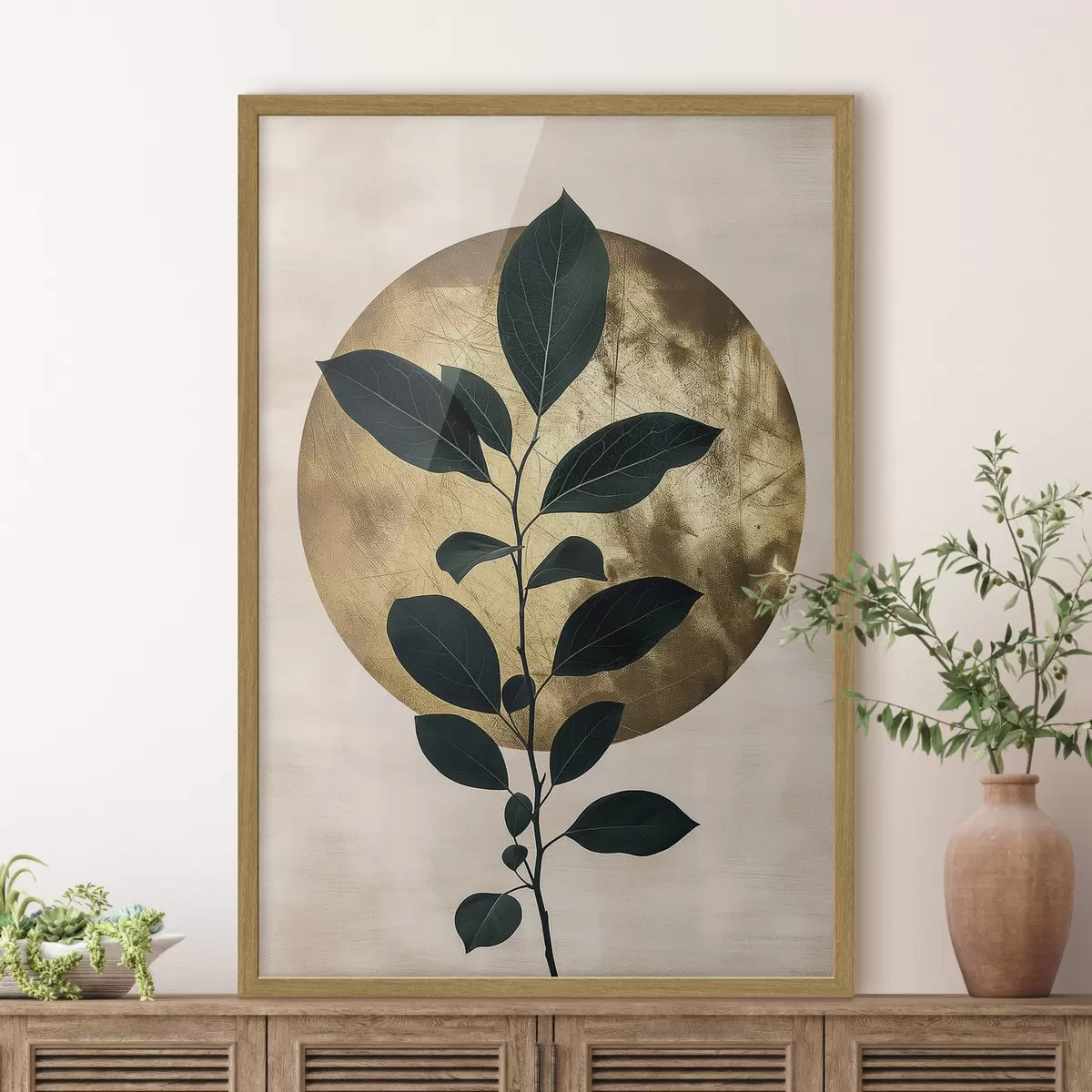Poster Foglie degli alberi f47051