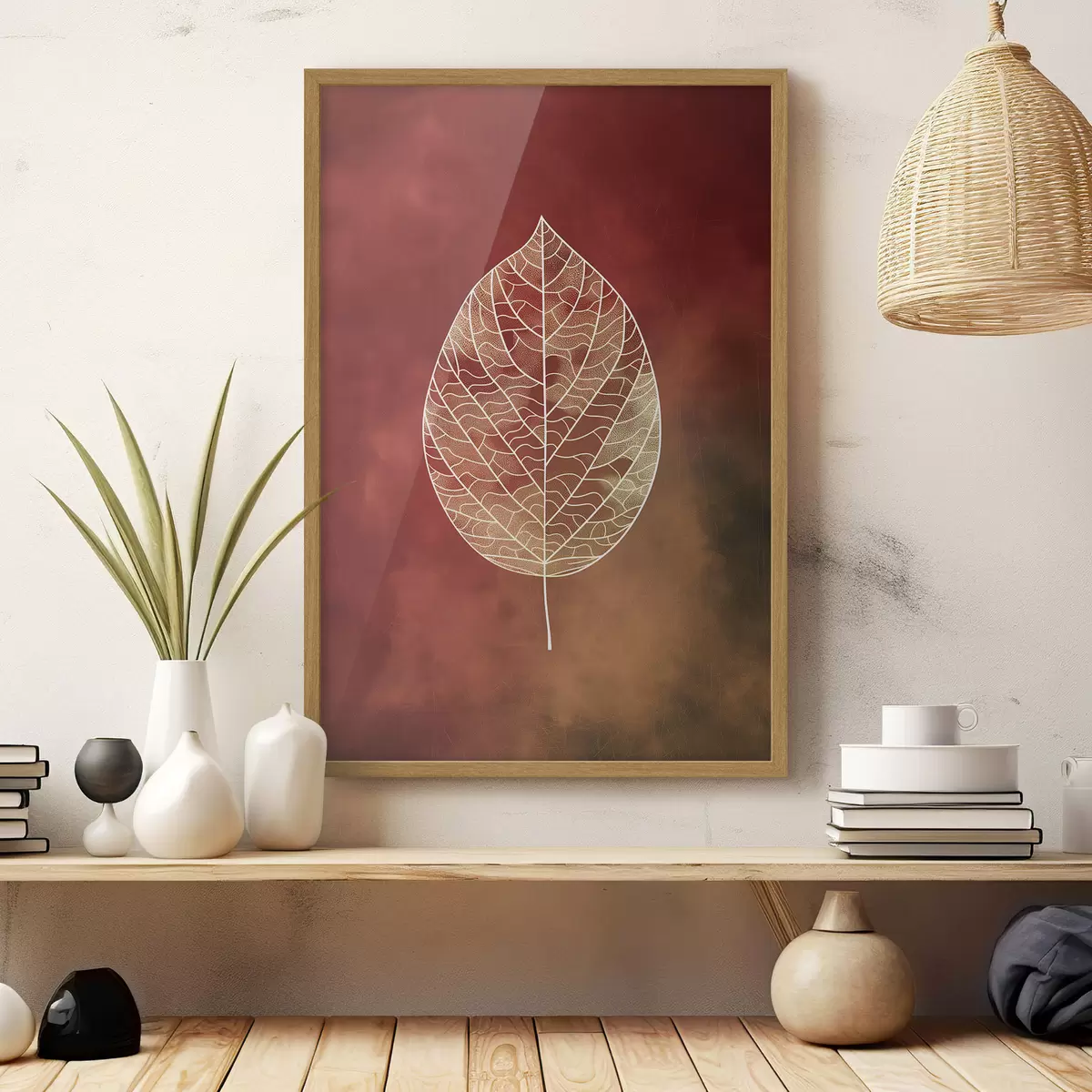 Poster Foglie di diversi colori f47052