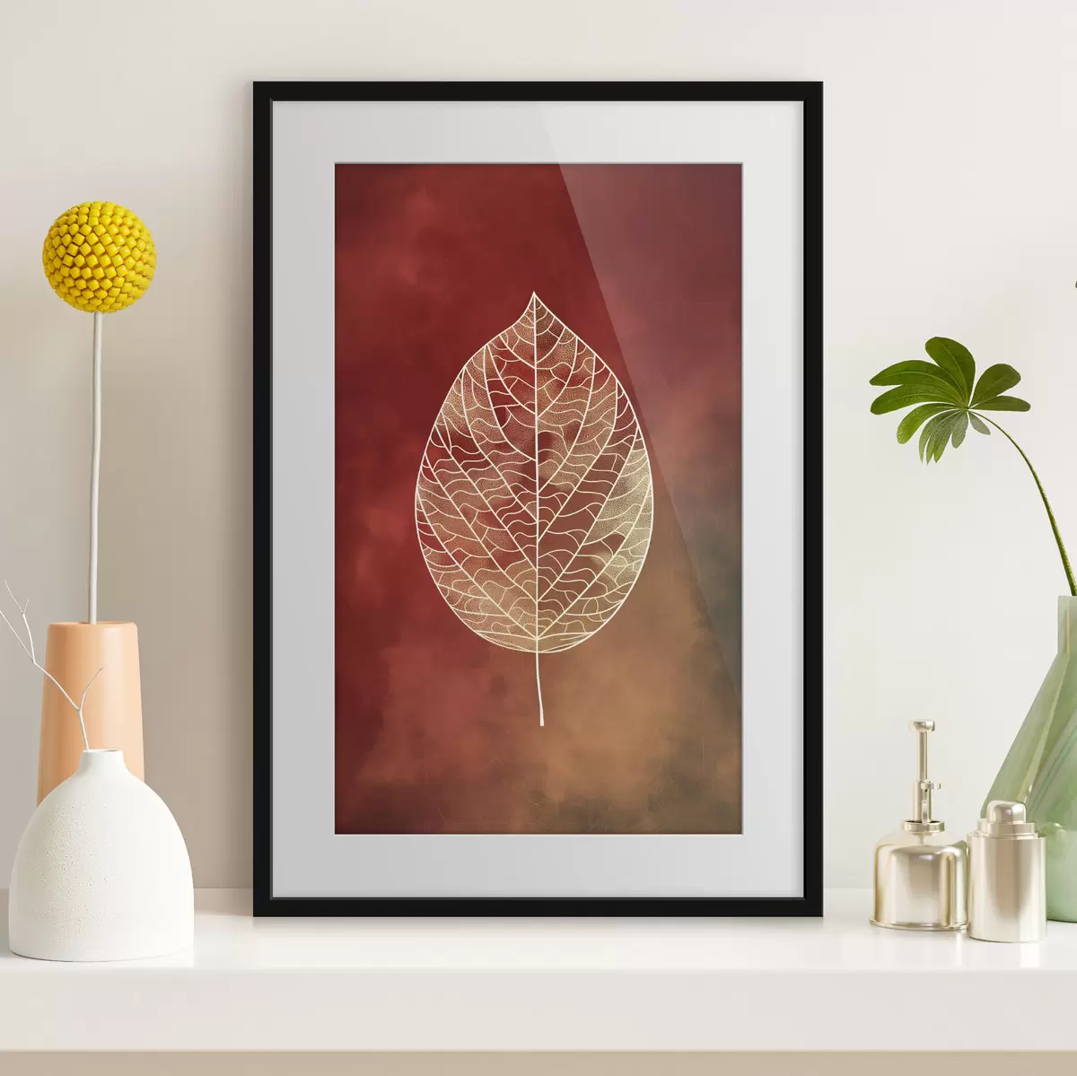 Poster Foglie di diversi colori f47052